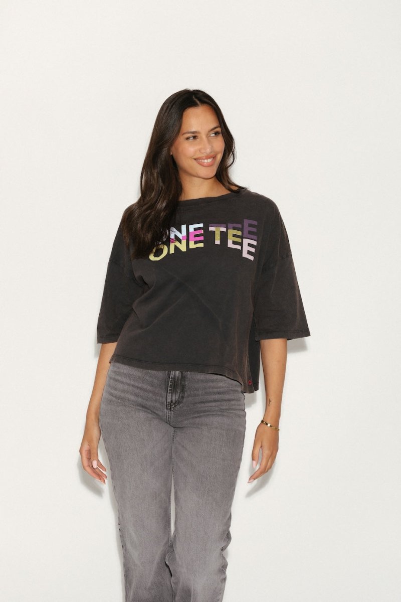 T - SHIRT SIBIL CARBONE XS - ONE TEE