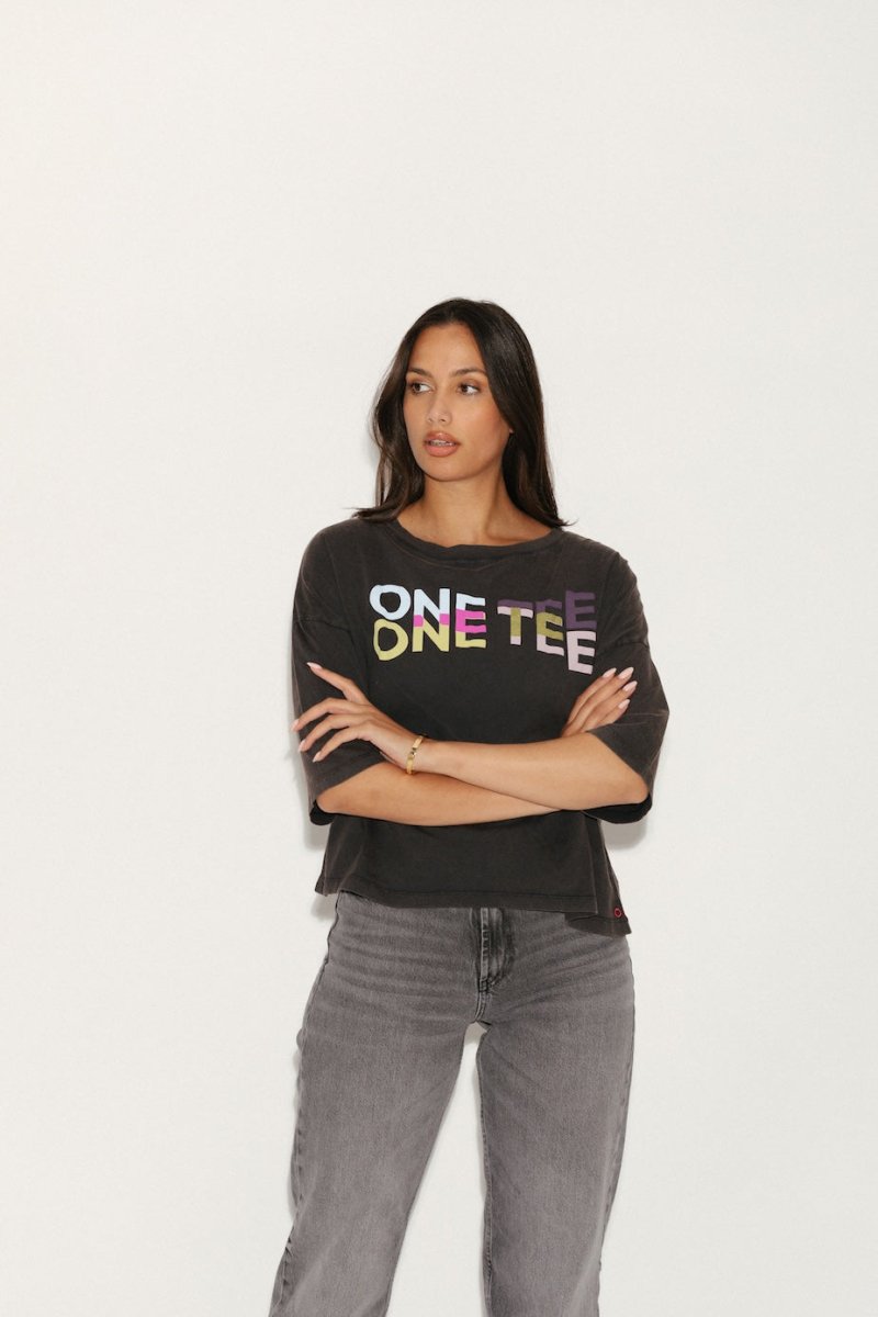 T - SHIRT SIBIL CARBONE XS - ONE TEE