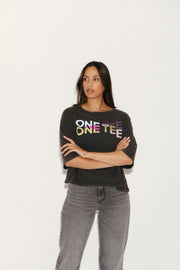 T - SHIRT SIBIL CARBONE XS - ONE TEE