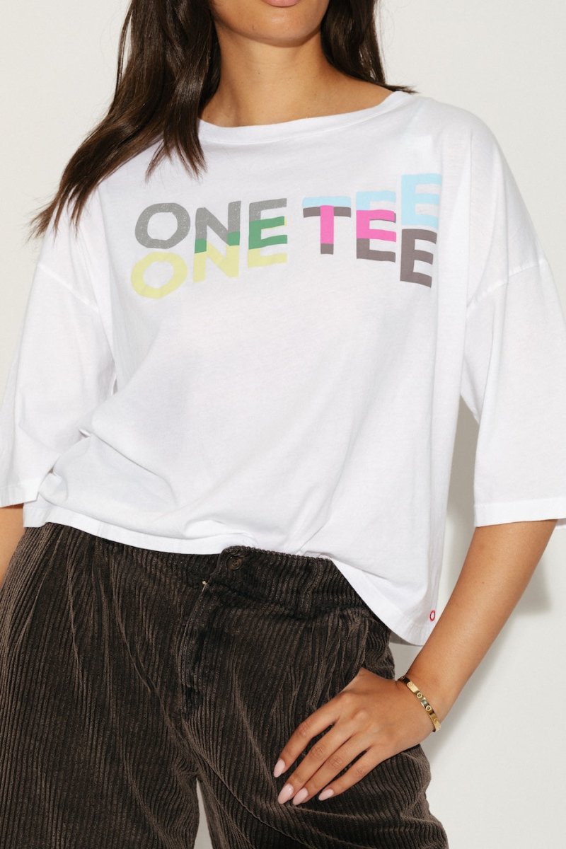 T - SHIRT SIBIL WHITE XS - ONE TEE