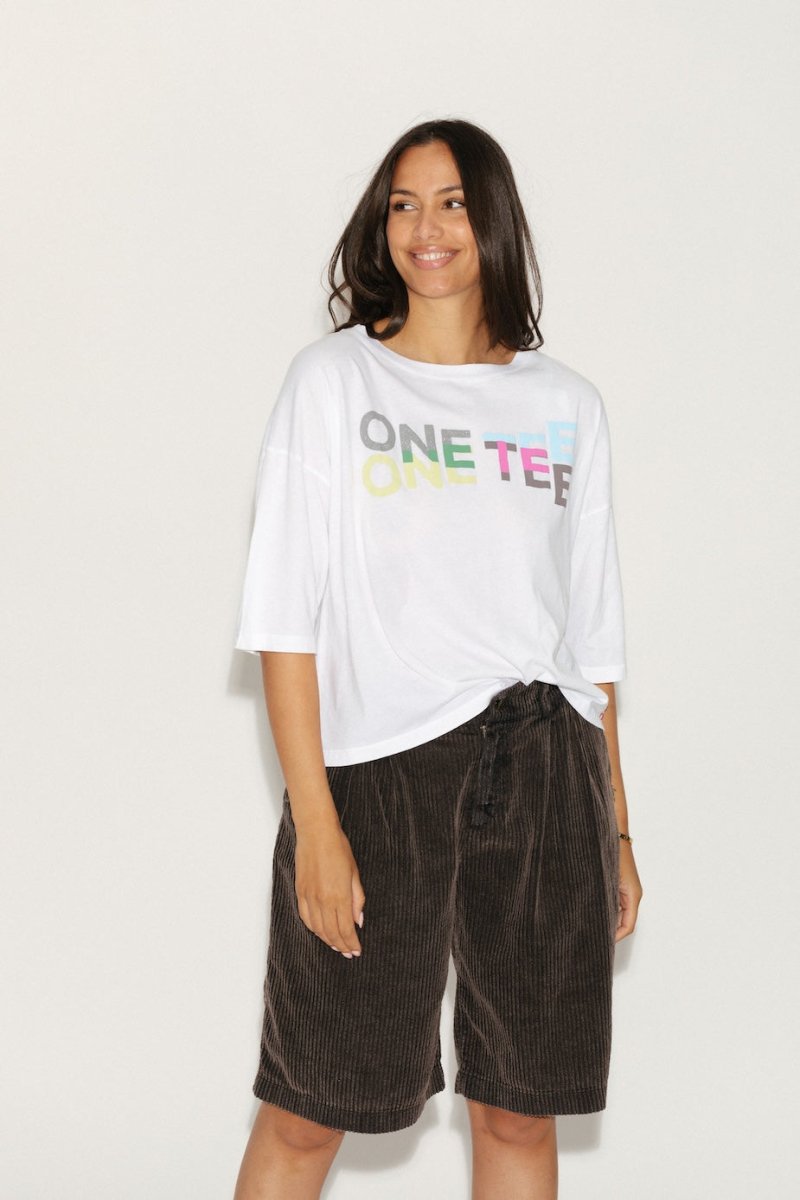 T - SHIRT SIBIL WHITE XS - ONE TEE