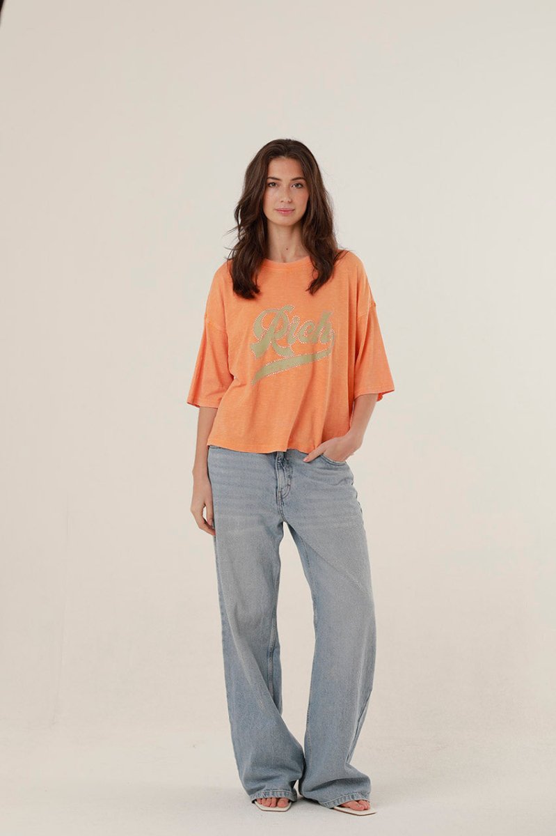 T - SHIRT TAMARA ORANGE XS - ONE TEE