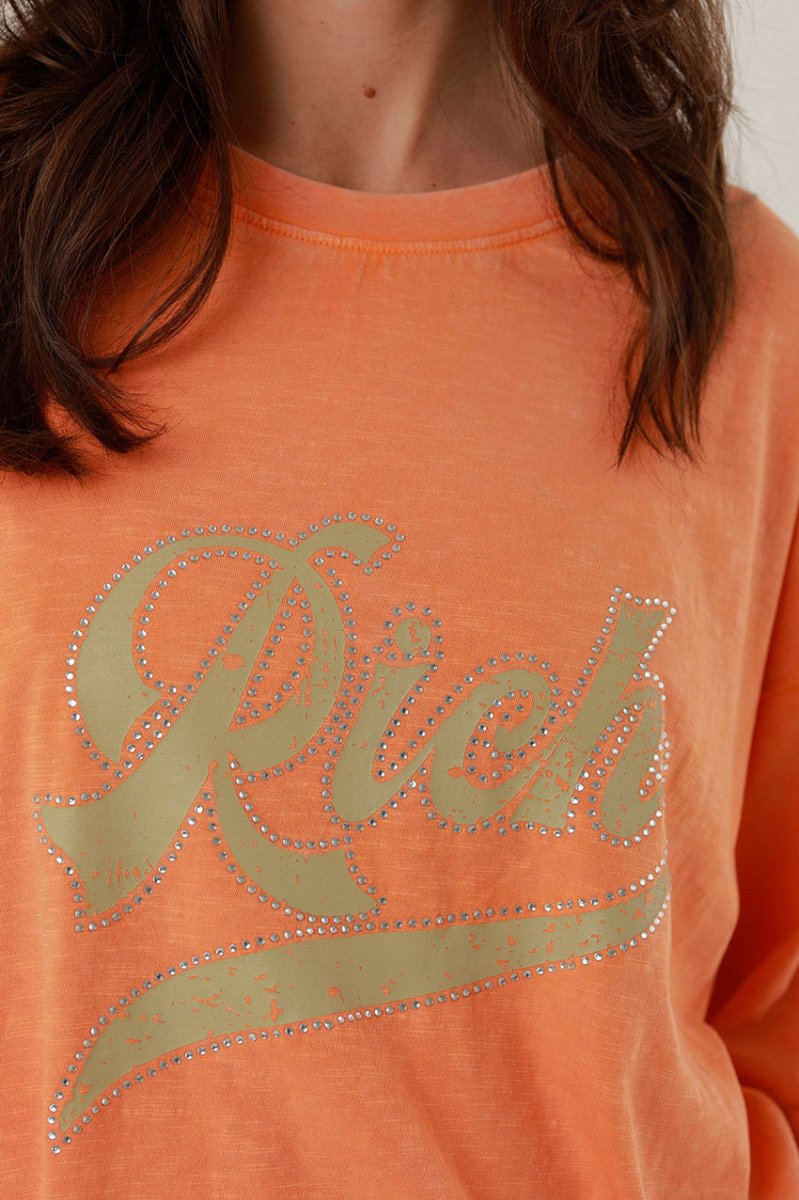 T - SHIRT TAMARA ORANGE XS - ONE TEE