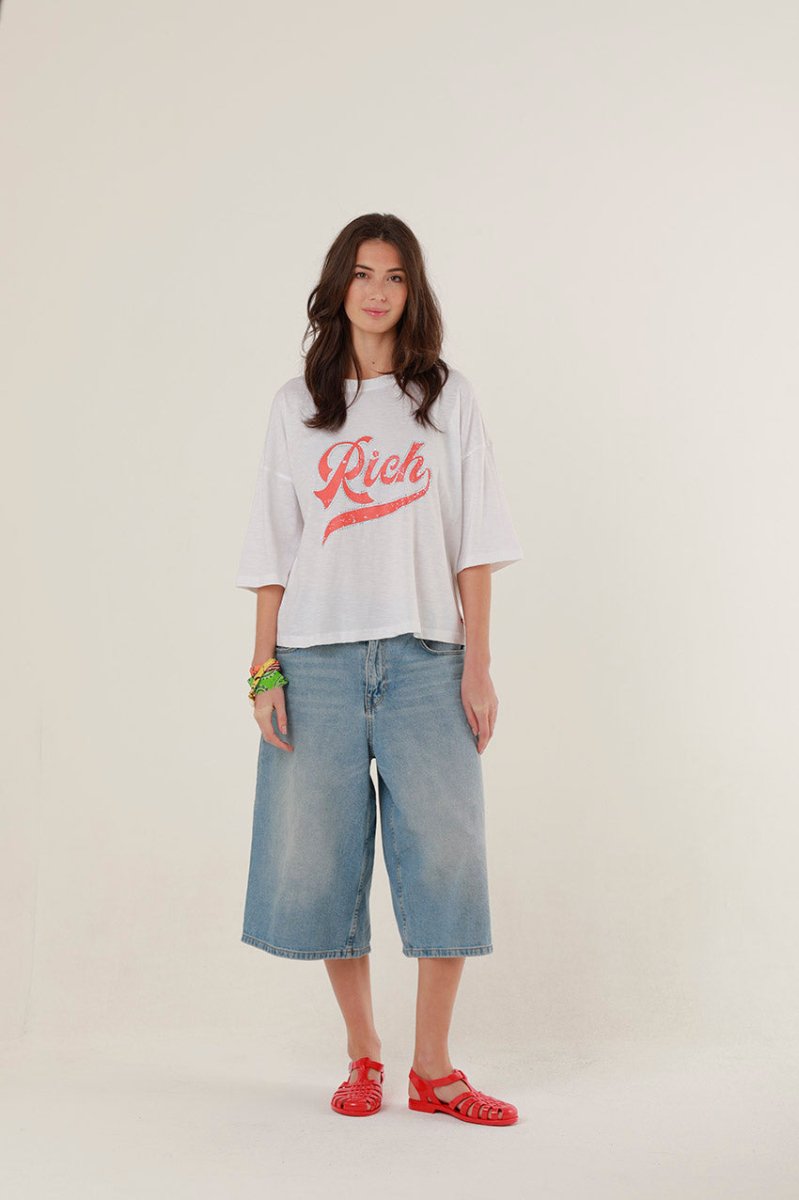 T - SHIRT TAMARA WHITE XS - ONE TEE