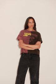 T - SHIRT TOBY BURGUNDY XS - ONE TEE
