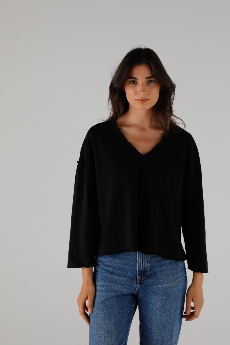 T-SHIRT VOLTAIRE BLACK XS BLACK - ONE TEE