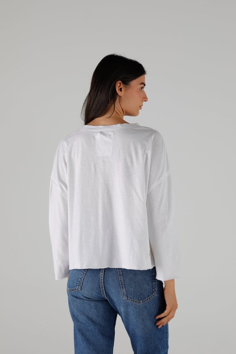 T-SHIRT VOLTAIRE WHITE XS WHITE - ONE TEE