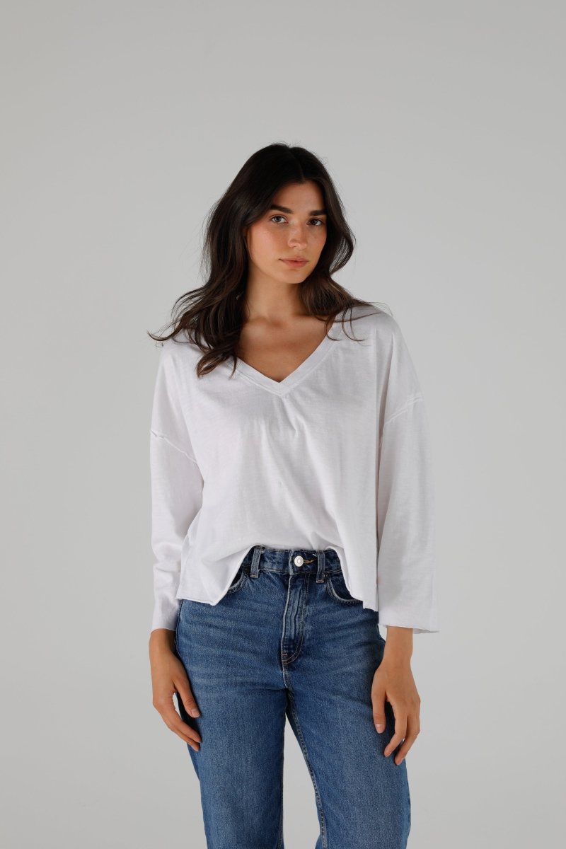 T-SHIRT VOLTAIRE WHITE XS WHITE - ONE TEE