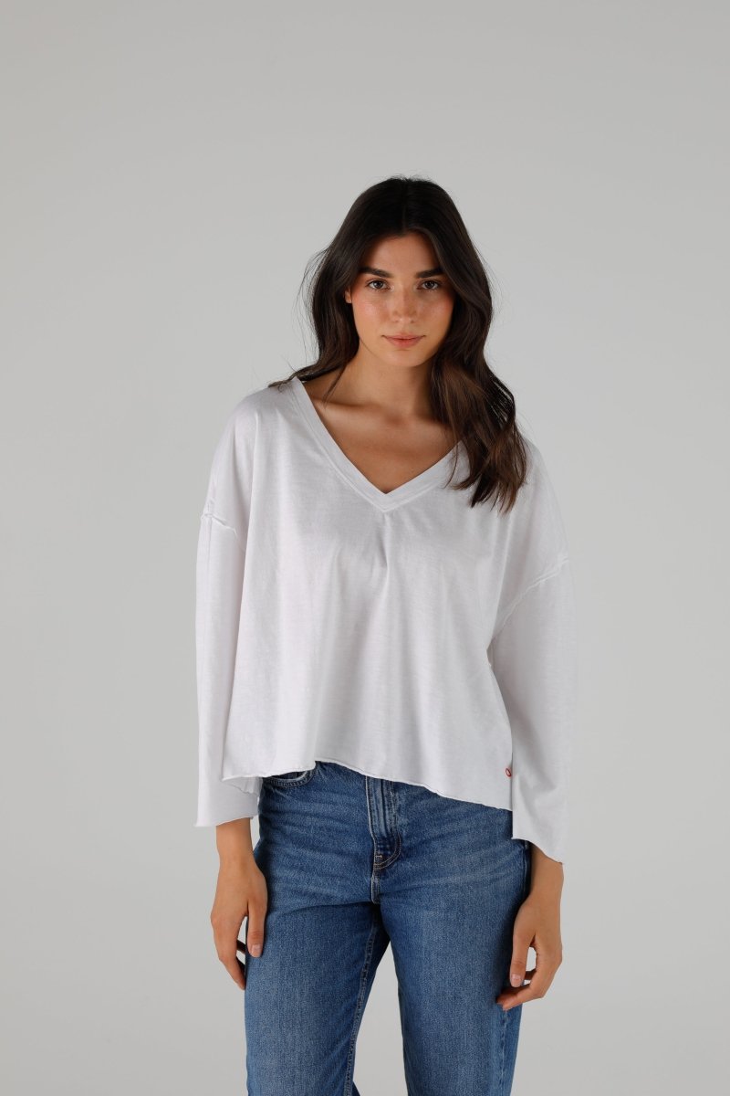 T-SHIRT VOLTAIRE WHITE XS WHITE - ONE TEE