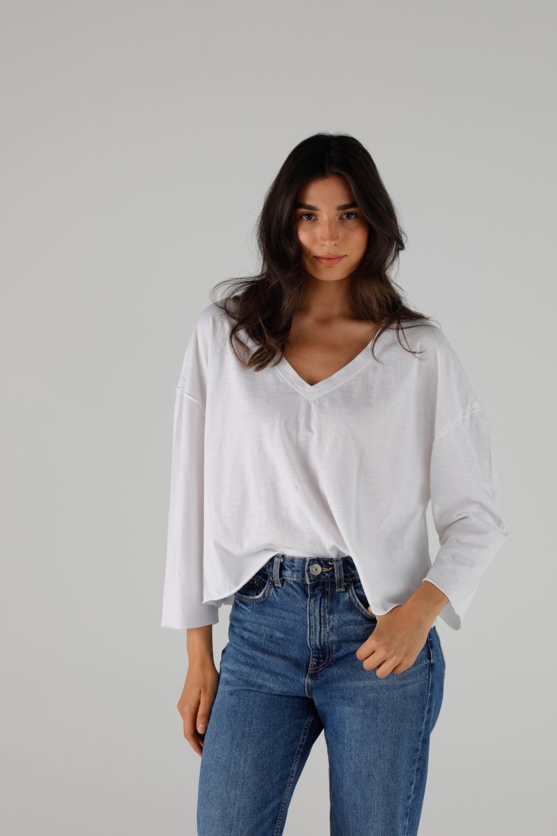 T-SHIRT VOLTAIRE WHITE XS WHITE - ONE TEE