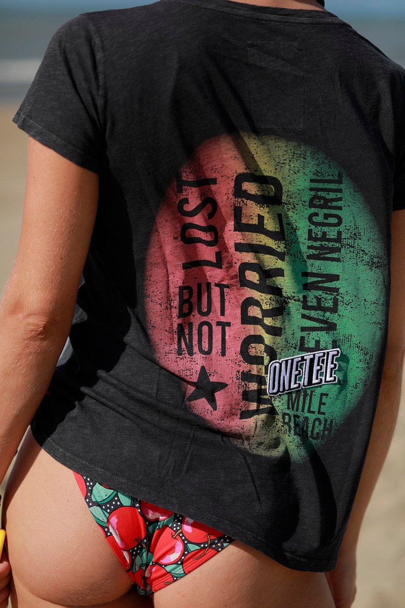 T-SHIRT ZEALANDA CARBONE XS - ONE TEE