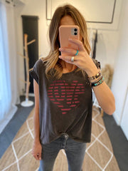TEE SHIRT AIMEE CARBONE XS - ONE TEE