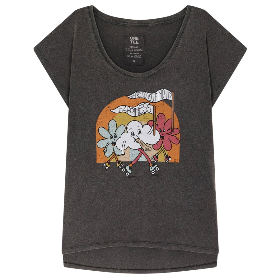 TEE SHIRT ALFEE CARBONE XS - ONE TEE