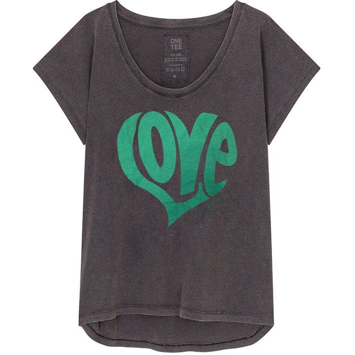 TEE SHIRT ANNA BLANC ROUGE XS - ONE TEE