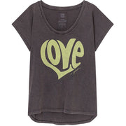 TEE SHIRT ANNA BLANC VIOLET XS - ONE TEE