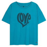 TEE SHIRT ANNA BLUE XS - ONE TEE