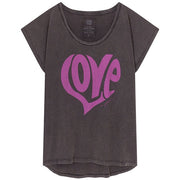 TEE SHIRT ANNA CARBONE PRINT VIOLET XS - ONE TEE