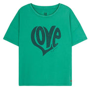 TEE SHIRT ANNA GREEN XS - ONE TEE