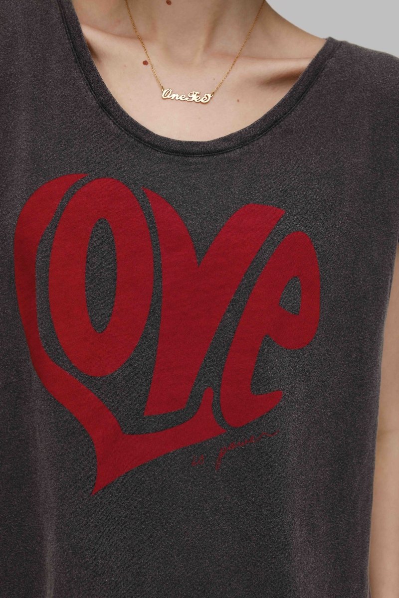 TEE SHIRT ANNA RED PERSIAN XS - ONE TEE