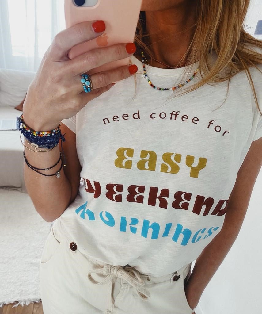 TEE SHIRT BERYL IVOIRE XS - ONE TEE