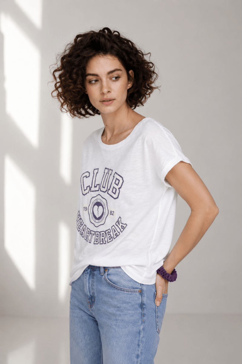 TEE SHIRT DOV BLANC XS - ONE TEE