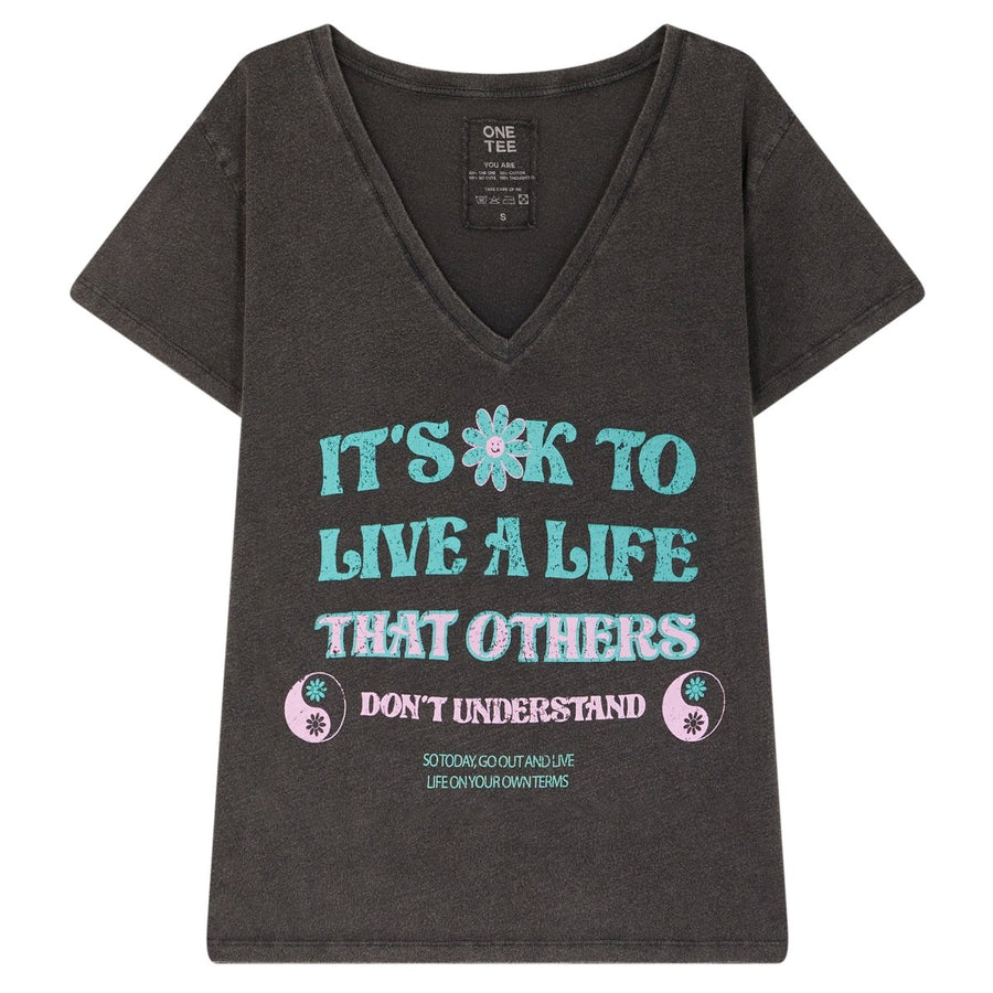 TEE SHIRT ELIE CARBONE XS - ONE TEE