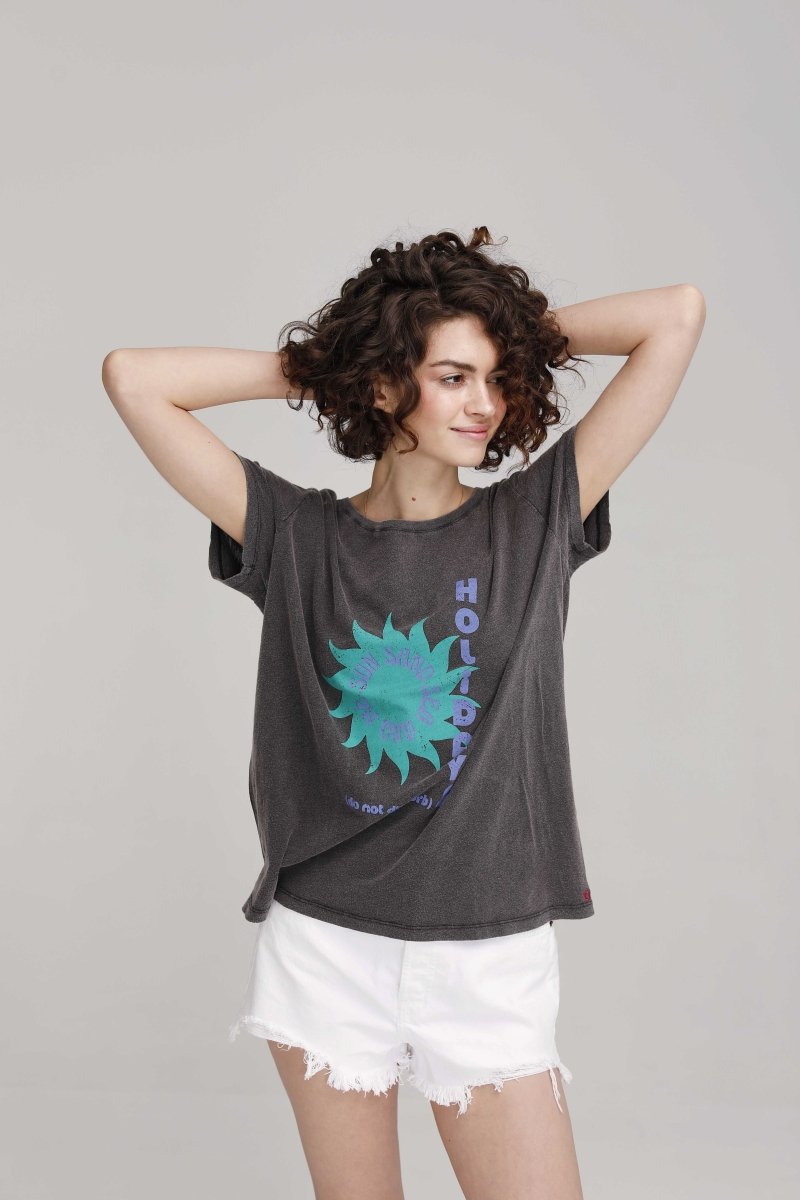 TEE SHIRT HELIAS CARBONE XS - ONE TEE