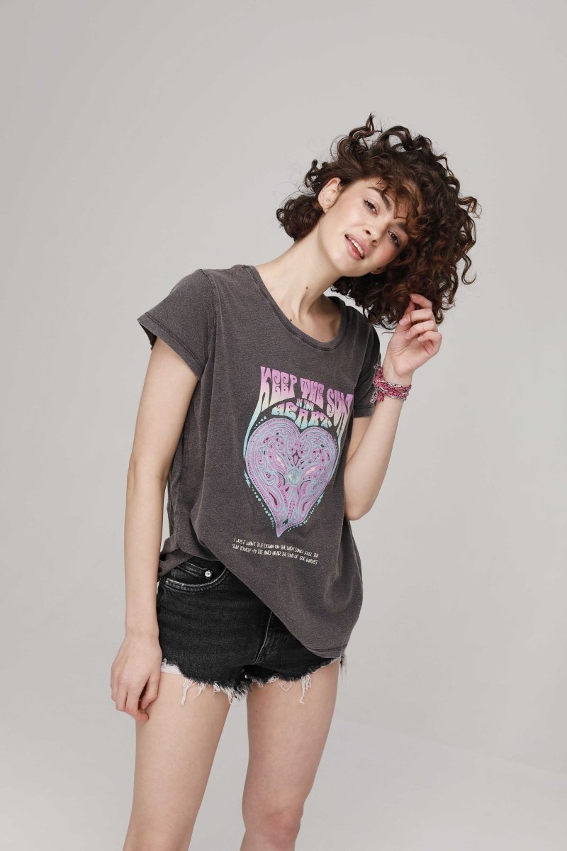 TEE SHIRT ISIS CARBONE XS - ONE TEE