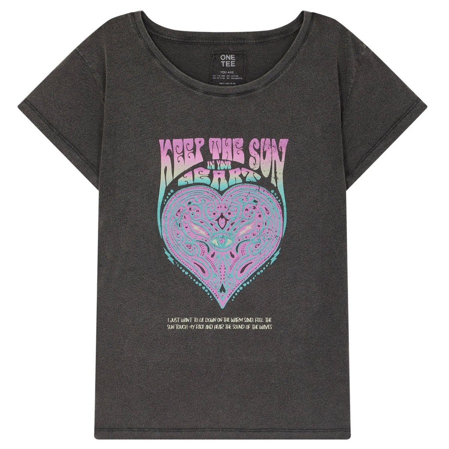 TEE SHIRT ISIS CARBONE XS - ONE TEE