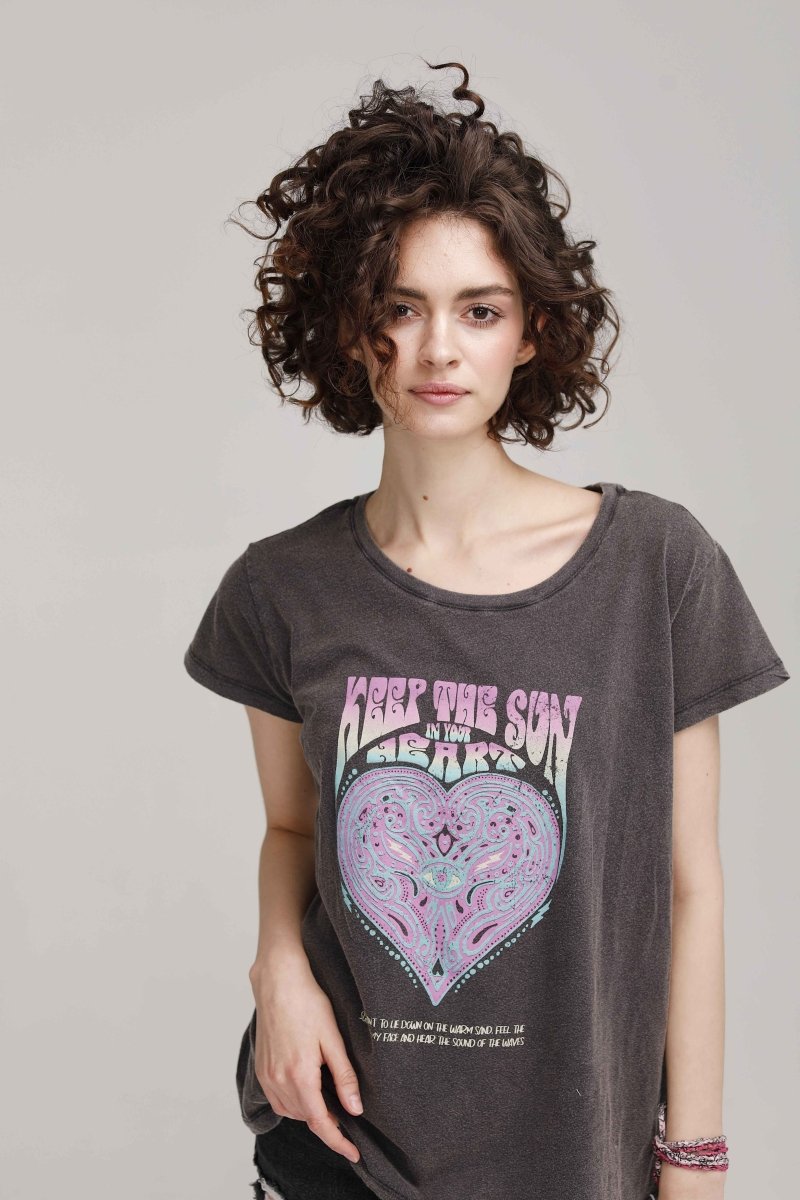 TEE SHIRT ISIS CARBONE XS - ONE TEE