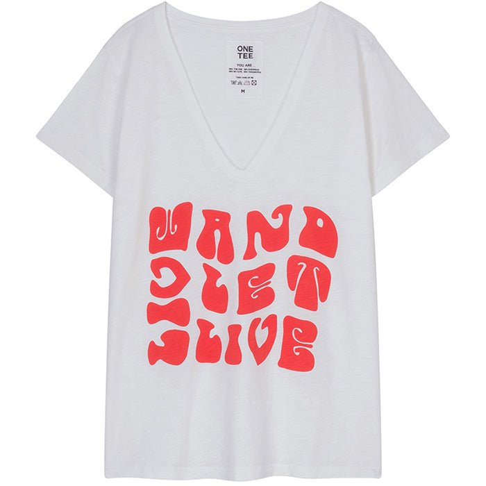 TEE SHIRT LIANE BLANC XS - ONE TEE