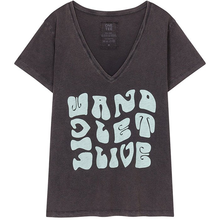 TEE SHIRT LIANE CARBONE XS - ONE TEE