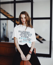 TEE SHIRT LULLI BLANC Taille unique - ONE TEE