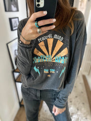 TEE SHIRT MANCHES LONGUES SARA CARBONE XS - ONE TEE