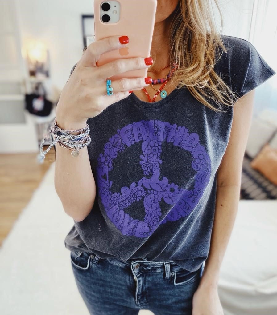 TEE SHIRT ORA CARBONE XS - ONE TEE