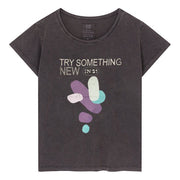 TEE SHIRT PRUDENCE XS CARBONE - ONE TEE