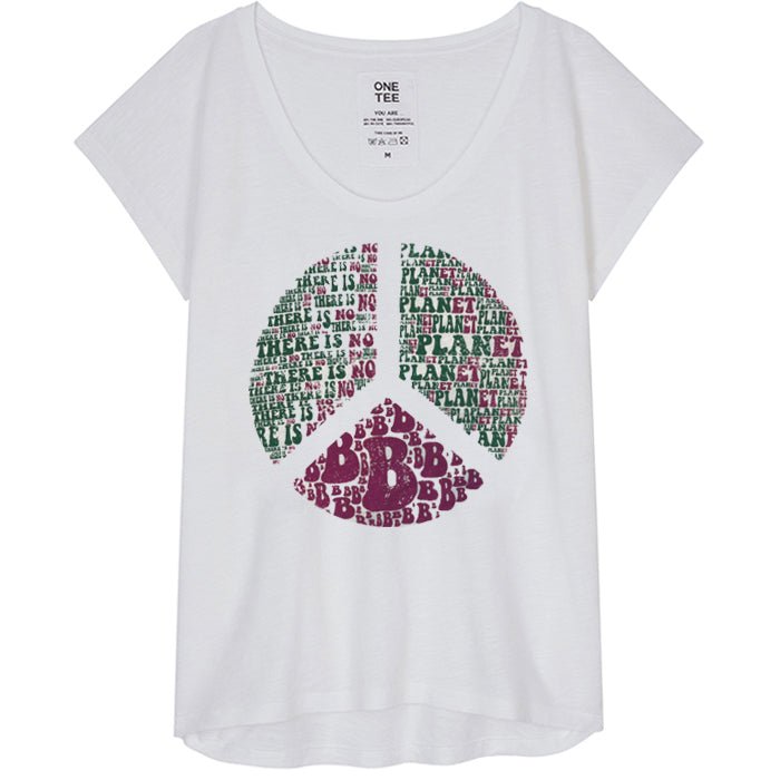 TEE SHIRT ROSALIE BLANC XS - ONE TEE