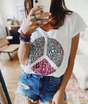 TEE SHIRT ROSALIE BLANC XS - ONE TEE