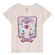 TEE SHIRT ROSE IVOIRE XS - ONE TEE