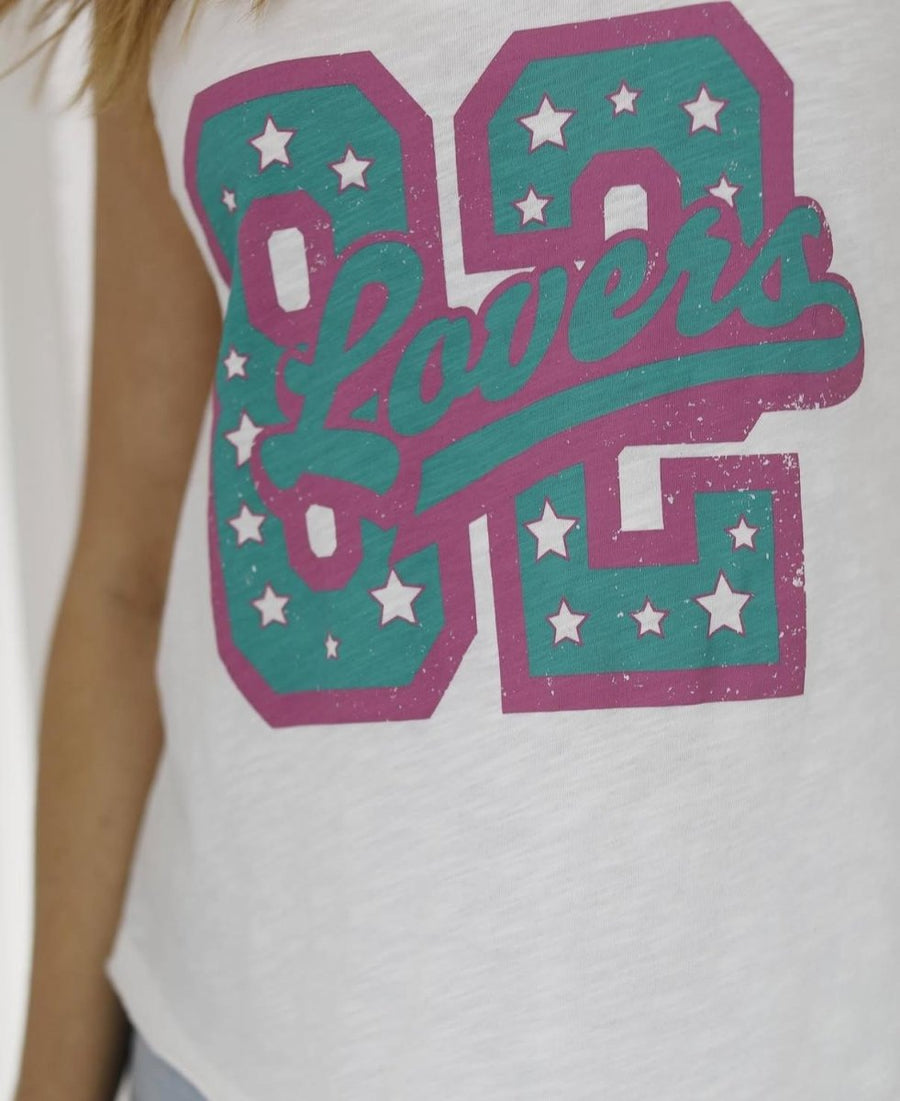 TOP ANDREE BLANC L - ONE TEE