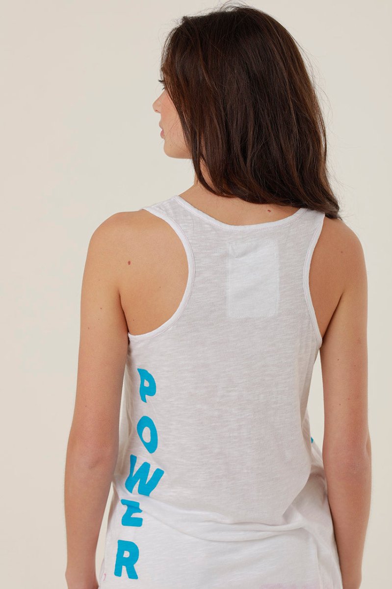 TOP MIA WHITE XS - ONE TEE