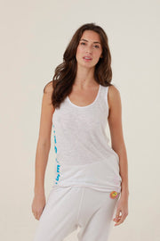 TOP MIA WHITE XS - ONE TEE