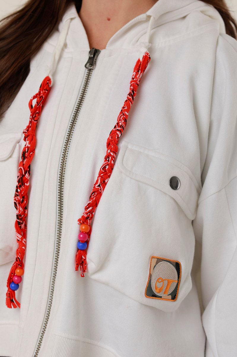 VESTE AMY WHITE XS/S - ONE TEE