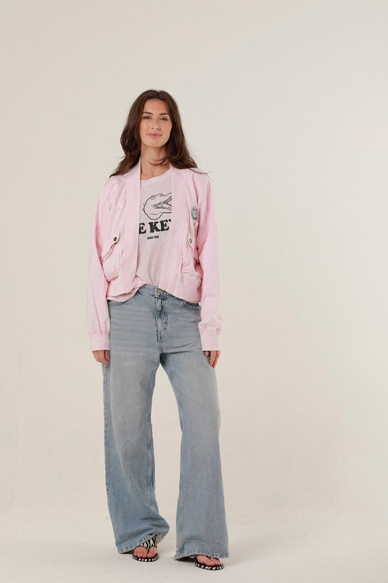 VESTE AZELLIA LIGHT PINK XS/S - ONE TEE