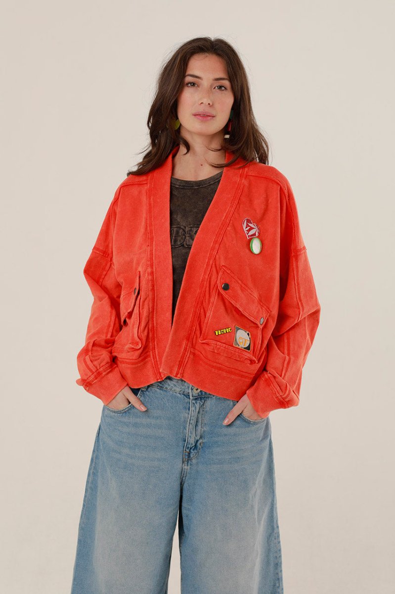 VESTE AZELLIA RED XS/S - ONE TEE