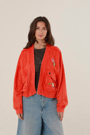 VESTE AZELLIA RED XS/S - ONE TEE
