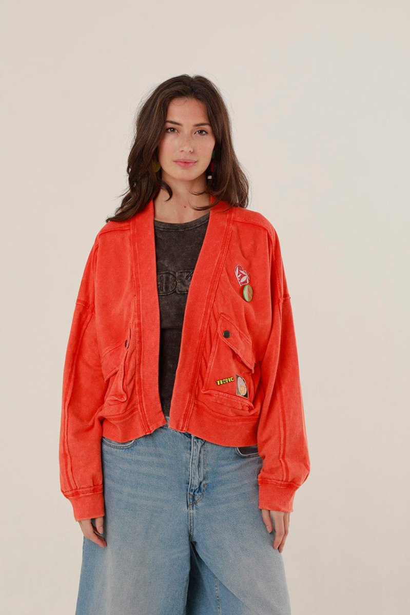 VESTE AZELLIA RED XS/S - ONE TEE