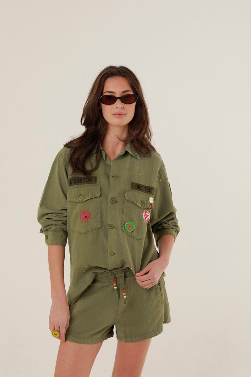 VESTE RITA KAKI XS/S - ONE TEE