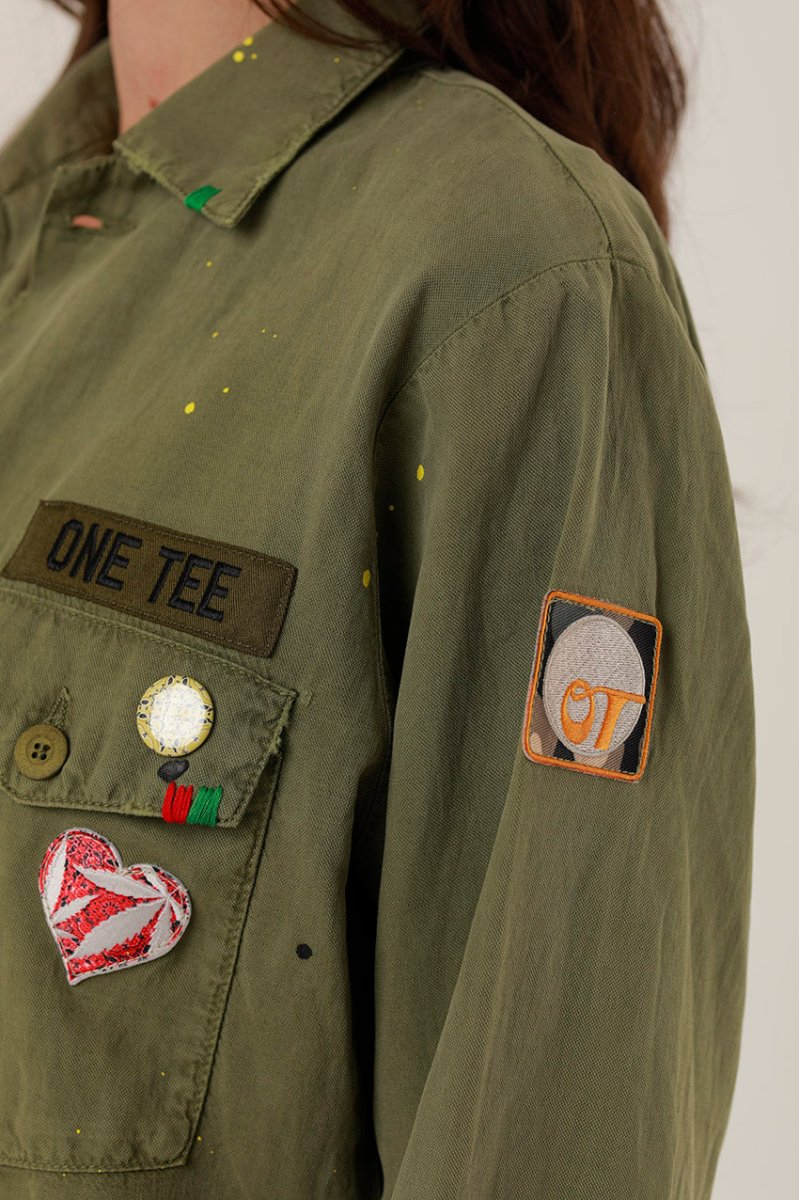 VESTE RITA KAKI XS/S - ONE TEE