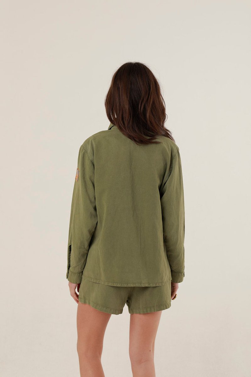 VESTE RITA KAKI XS/S - ONE TEE